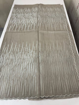 Semi tussar saree with thread work MTS490(1) CementGrey