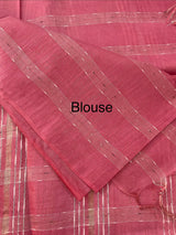 Bhagalpuri Semi tussar saree MS799 Pink