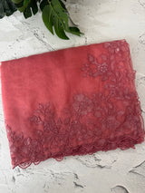 Soft Organza saree with embroidery borders - MSH299