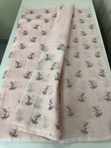 Netkota embriodery saree MS1496 PastelPink