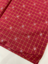 Bhagalpuri Semi tussar saree MS896- CrimsonRed