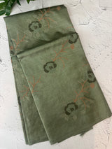 Pure desi tussar silk saree with embroidery- MTSS659