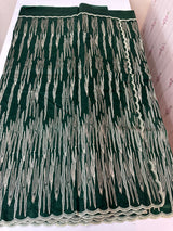 Semi soft Organza saree with zari thread work MSB8433 DarkGreen
