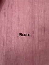 Blended tussar silk saree with embroidery- MS1072 OnionPink
