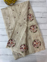 Premium Soft kota silk saree with embroidery MSS678
