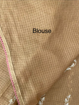 Silky kota saree with embriodery MS2450