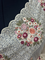 Premium Soft kota silk saree with embroidery MSS678