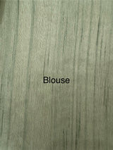 Blended tussar silk saree with embroidery- MS1072 DuskyGreen