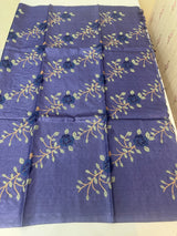 Pure desi tussar silk saree with embroidery- MTSS659