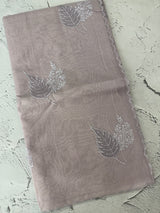 Kota Moonga checks Applique work saree MSH278(3)