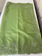 Soft Organza saree with embroidery borders - MSH299