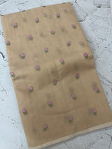 Lightweight Kota Supernet saree with embroidery MS143