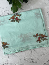 Kota silk saree with embroidery MS15220 - PastelBlue