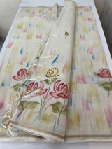 Kota silk saree with prints - MKS832