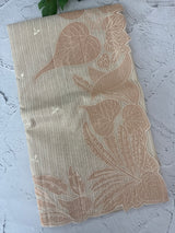Mul chanderi saree with applique work MSH215