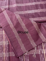 Bhagalpuri Semi tussar saree MS799 DeepMauve
