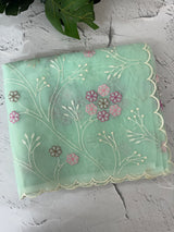 Viscose organza saree with thread work - MSH274