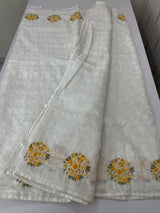 Phulkari NetKota Embroidery saree - MS6006