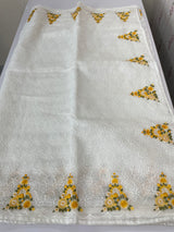 Phulkari NetKota Embroidery saree - MS6006