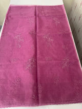 Soft Organza saree with embroidery- MCW680 Magenta