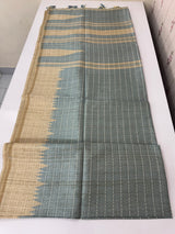 Blended soft tussar silk saree MS1587 PowderBlue