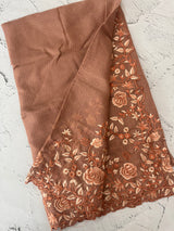 Soft kota silk saree with embriodery MS12859