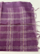 Bhagalpuri Semi tussar saree MS799 DeepPurple