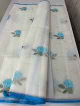 Soft Netkota saree with embroidery MSH283