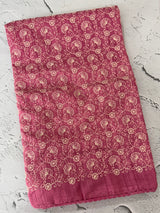 Matka Blended Tussar silk saree with embroidery MMT567
