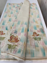 Kota silk saree with prints - MKS832