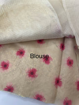 Premium Soft kota silk saree with digital prints and embroidery MKS703