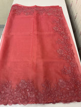 Soft Organza saree with embroidery borders - MSH299