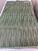 Semi soft Organza saree with zari thread work MSB8433 DustyGreen