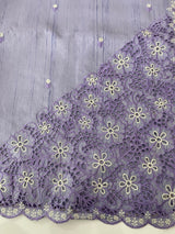 Cutwork Semi tussar saree MTSS674