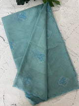 Organza saree with embroidery - MSH375