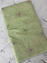 Mul chanderi saree with embroidery - MS1427 LightGreen
