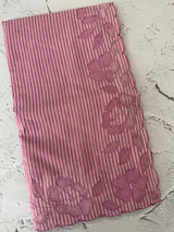 Mul chanderi saree with applique borders MSH111