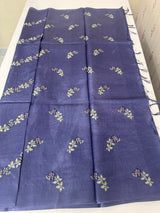 Pure desi tussar silk saree with embroidery- MTSS659