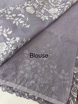 Soft kota silk saree with embriodery MS12859