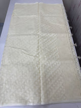 Fancy Net saree with thread work MSH271- Ivory 4