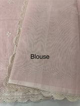 Chanderi cotton saree with embroidery - MSH4545 PastelPink