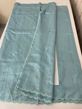 Cutwork Semi tussar saree MTSS674