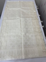 Fancy Net saree with thread work MSH271 - Ivory 2