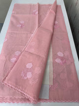 Kota Moonga checks Applique work saree MSH278(2)