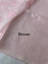 Moonga Kota checks saree with applique work MMC457