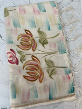 Kota silk saree with prints - MKS832