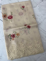 Premium Soft kota silk saree with digital prints and embroidery MKS703