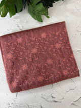 Glass tissue organza saree with embroidery MSF121 (1) Metallic DarkPeach