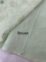 Netkota embriodery saree MSH263 PastelPista