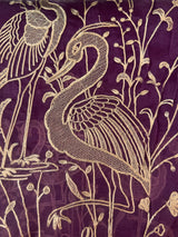 Silk organza saree with aari embroidery - MS14923